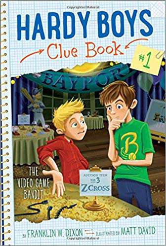 SIMON & SCHUSTER HARDY BOYS CLUE BOOK : VIDEO GAME BANDIT NO 1