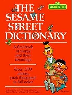 EURO BOOKS THE SESAME STREET DICTIONARY