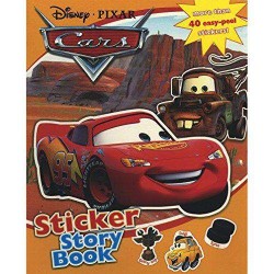 EURO BOOKS DISNEY PIXAR CARS STICKER STORY BOOK