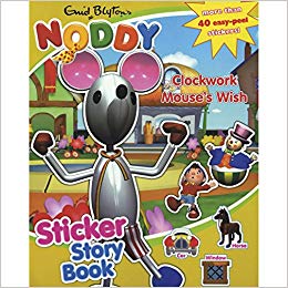 EURO BOOKS NODDY CLOCKWORK MOUSES WISH STICKER STORY BOOK