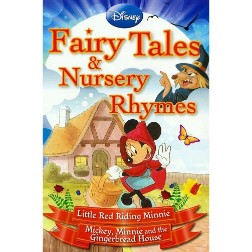 EURO BOOKS DISNEY FAIRY TALES & NURSERY RHYMES LITTLE RED RIDING MINNIE MICKEY MINNIE AND HE GINGERBREAD HOUSE