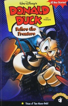 EURO BOOKS WALT DISNEY DONALD DUCK BEFORE THE PREMIERE