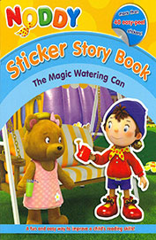 EURO BOOKS NODDY STICKER STORY BOOK THE MAGIC WATERING CAN