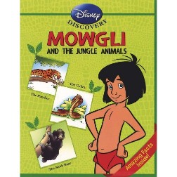 EURO BOOKS DISNEY DISCOVERY MOWGLI AND THE JUNGLE ANIMALS