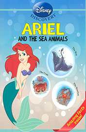 EURO BOOKS DISNEY DISCOVERY ARIEL AND THE SEA ANIMALS