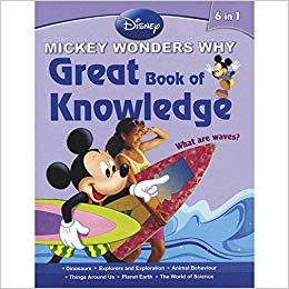 EURO BOOKS DISNEY MICKEY WONDERS WHY GREAT BOOK OF KNOWLEDGE