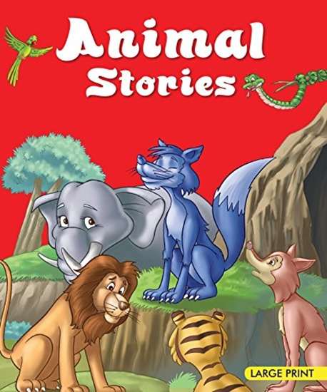 OM KIDZ LARGE PRINT: ANIMAL STORIES