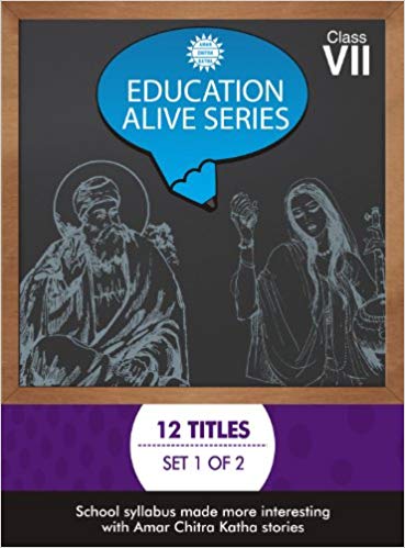 Amar Chitra Katha Pvt. Ltd. EDUCATION ALIVE SERIES CLASS VII (SET 1 TO 2) 12T SET