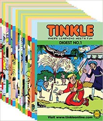 Amar Chitra Katha Pvt. Ltd. Tinkle Special Digest Pack Of 8 (vol 9 To 16) (HINDI)