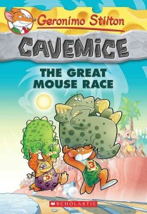 SCHOLASTIC GERONIMO STILTON CAVEMICE # 5 THE GREAT MOUSE RACE