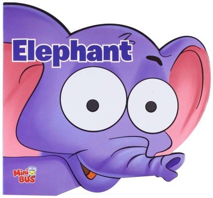 OM KIDZ EARLY LEARNING CUT OUT BOOK ELEPHANT