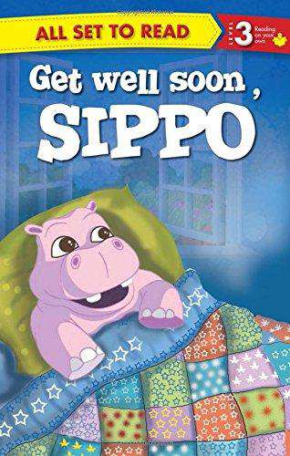 OM KIDZ ALL SET TO READ GET WELL SOON SIPPO LEVEL 3