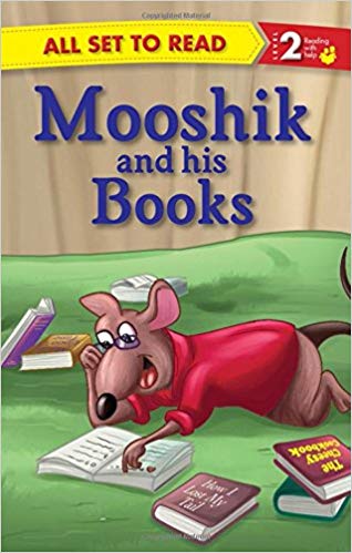 OM KIDZ ALL SET TO READ LEVEL 2 MOOSHIK AND HIS BOOKS