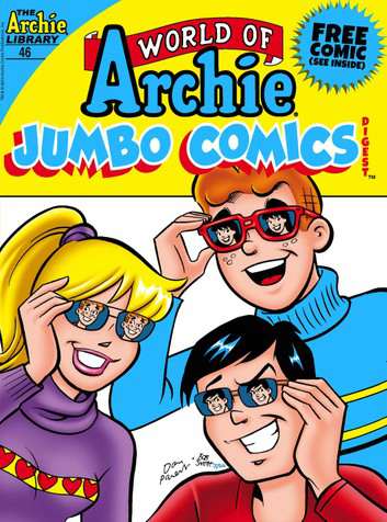 ARCHIE COMIC ARCHIE WORLD OF ARCHIE JUMBO COMICS NO. 46