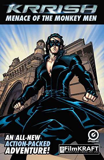 GRAPHIC INDIA KRRISH MENACE OF THE MONKEY MEN