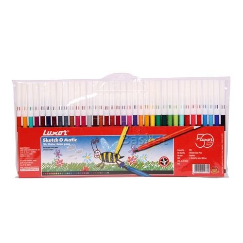 Luxor Plastic Sketch Pens- 12 Colour | Vishal Mega Mart India