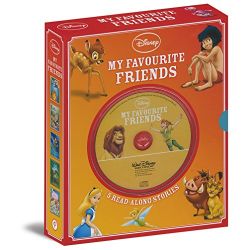 Parragon Disney My Favourite Friends (Pack of 5 Titles + CD)