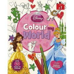 Parragon Disney Princess Colour My World