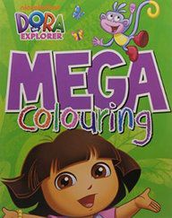 Parragon Dora Mega Colouring