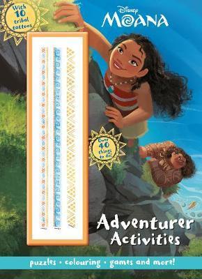 Parragon Disney Moana Adventurer Activities {10 Tribal Tattoos}