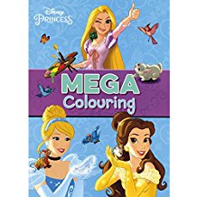 Parragon Disney Princess Mega Colouring