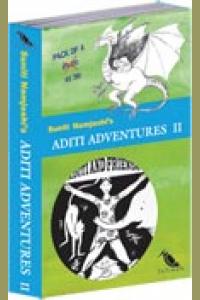 Tulika Aditi Adventures Pack 2: Unexpected Monsters (Set Of 4 ) English Medium